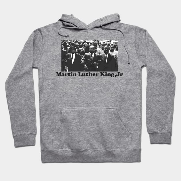 martin luther king jr Hoodie by Sick One